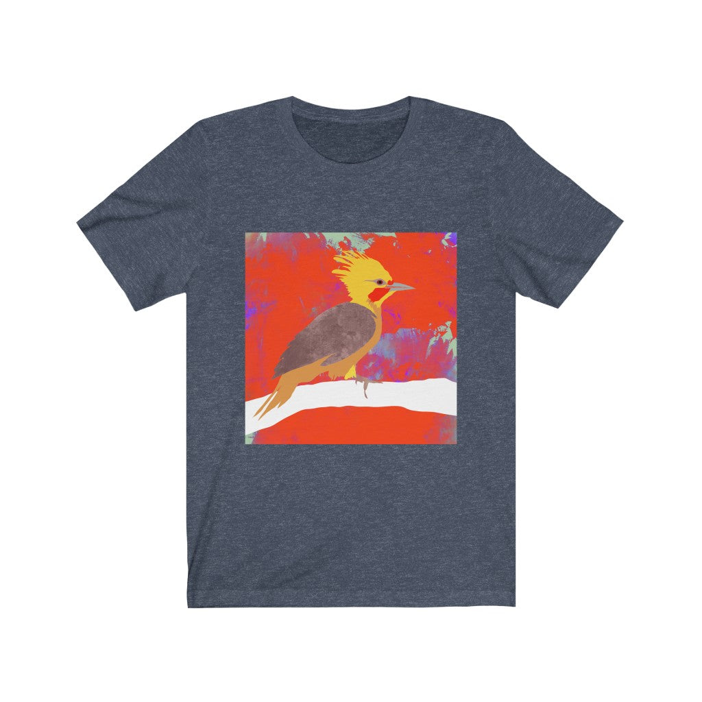 Unisex Jersey Short Sleeve Tee - Bird Design