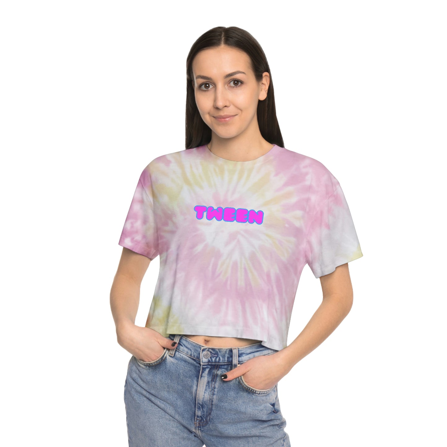 Tie-Dye Crop Tee - TWEEN