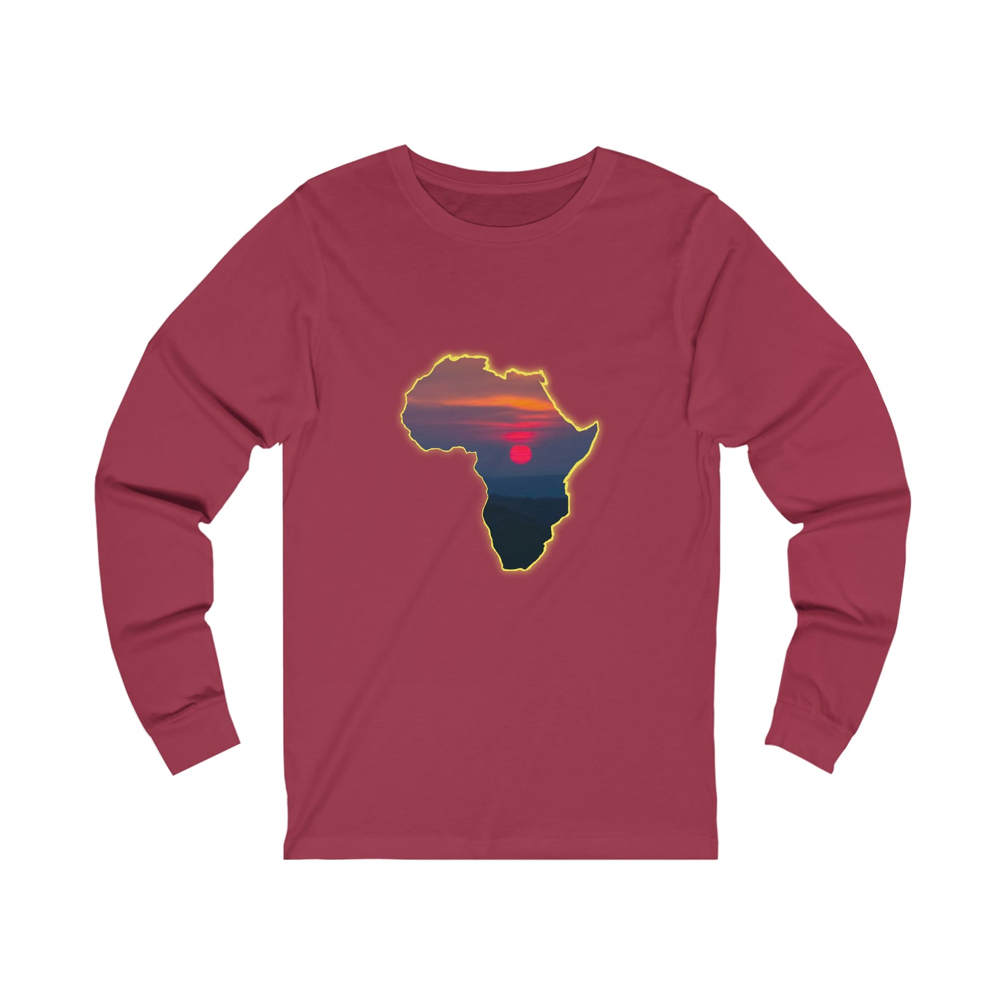 AFRICA - Unisex Jersey Long Sleeve Tee