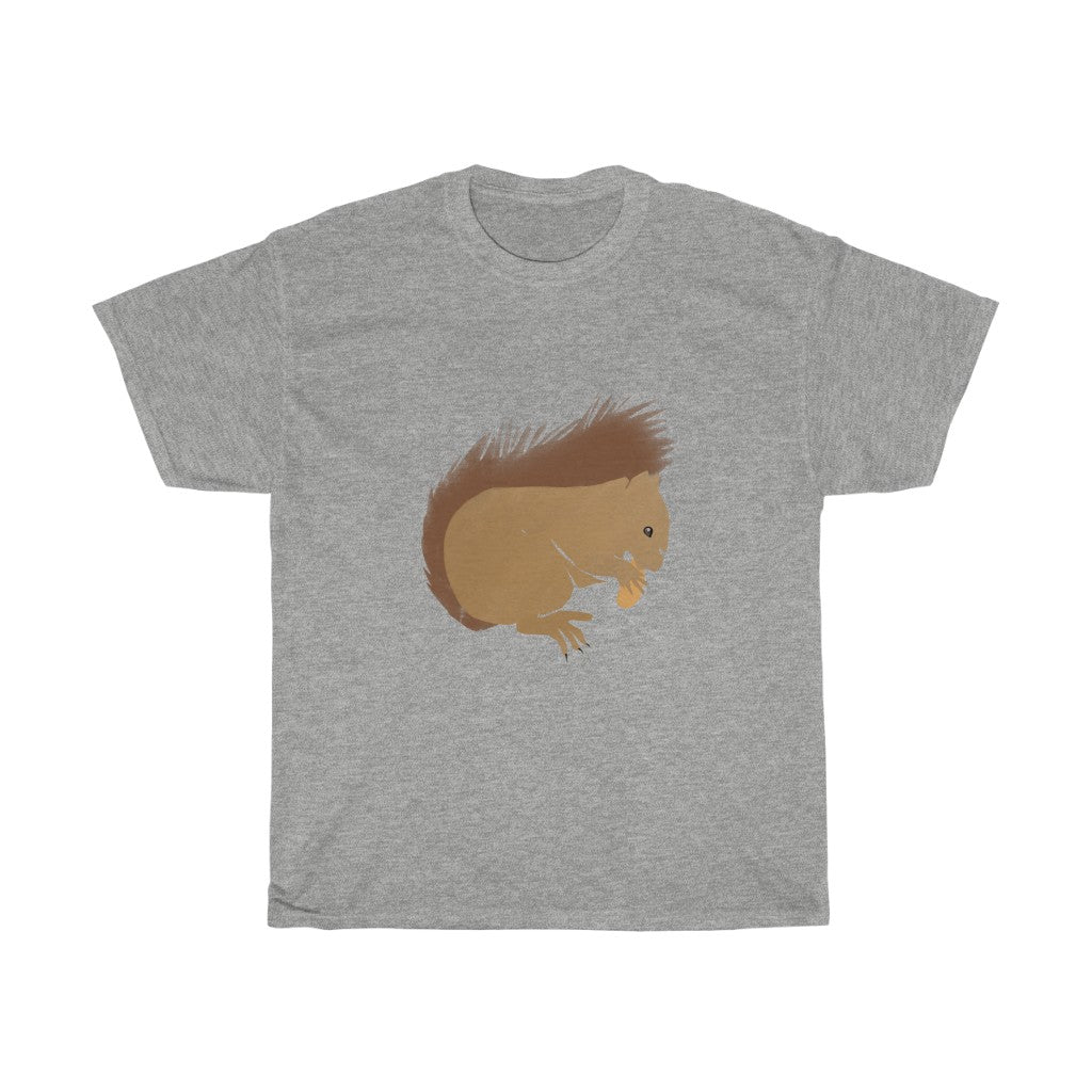 Unisex Heavy Cotton Tee - Squirrel