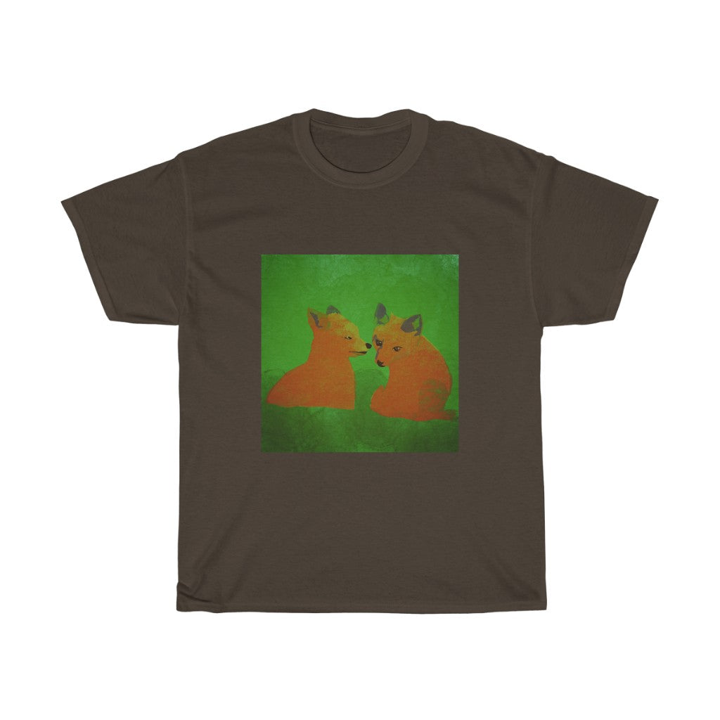 Foxes - Unisex Heavy Cotton Tee