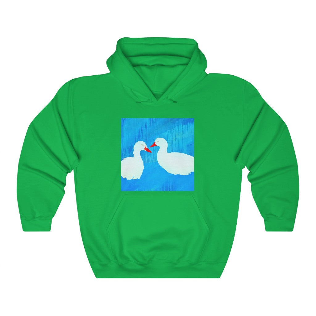 Duck Design - Unisex Heavy Blend™ Hooded Sweatshirt