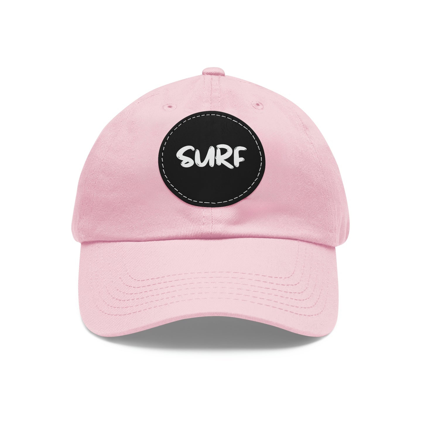 SURF - Dad Hat with Round Leather Patch