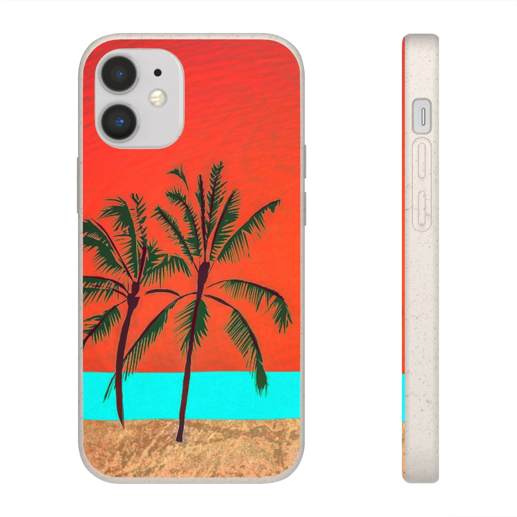 Biodegradable Case - TropicalScene