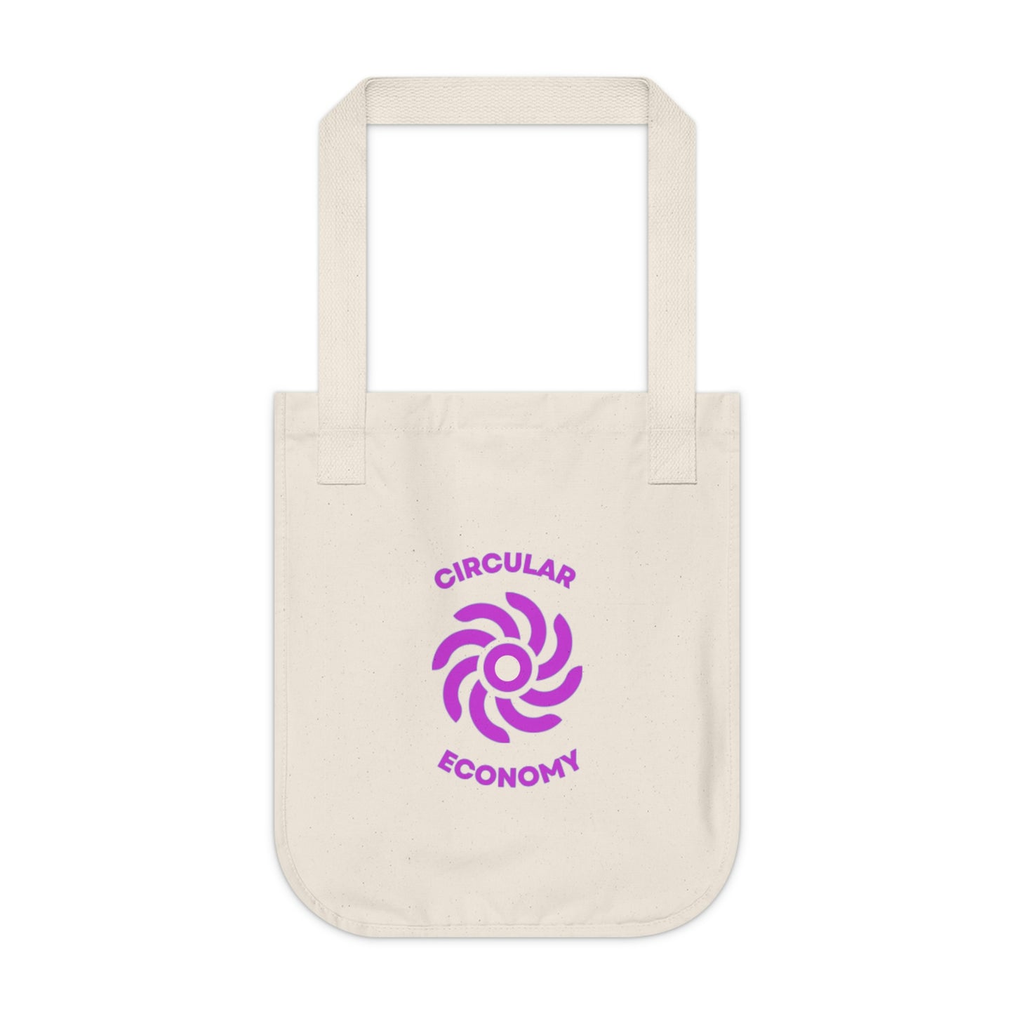 Organic Canvas Tote Bag - CIRCULAR ECONOMY