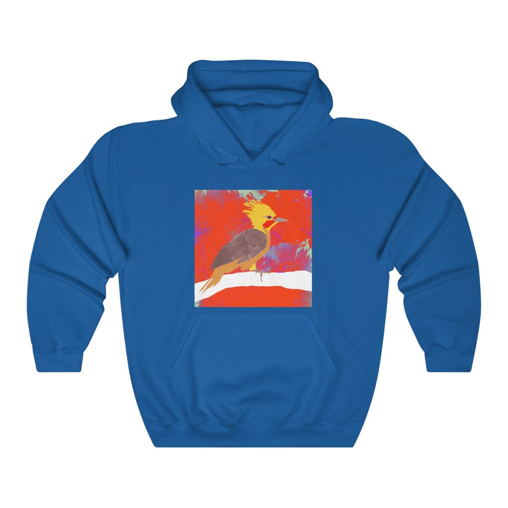 Unisex Heavy Blend™ Hooded Sweatshirt - Bird Design