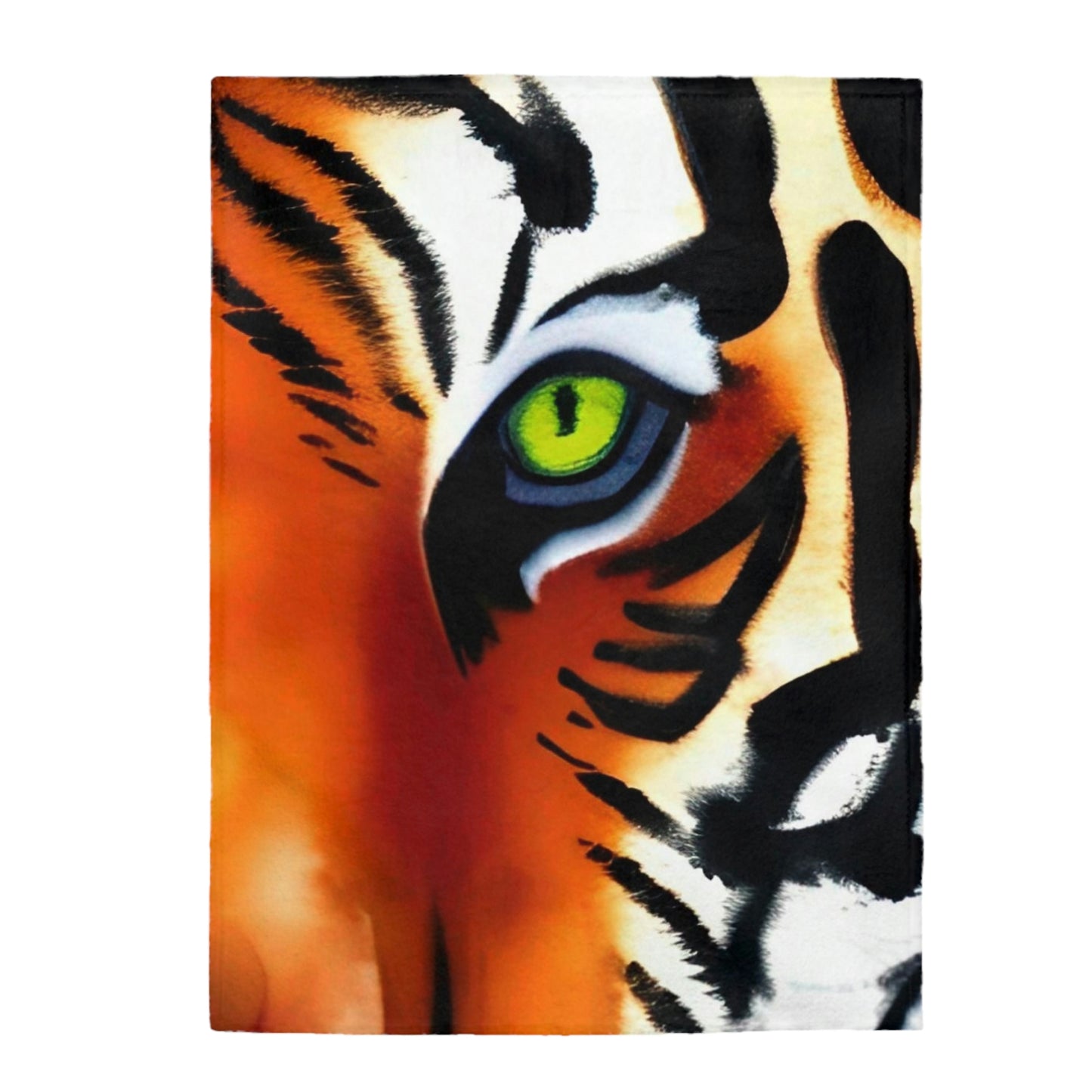 TIGER - Velveteen Plush Blanket
