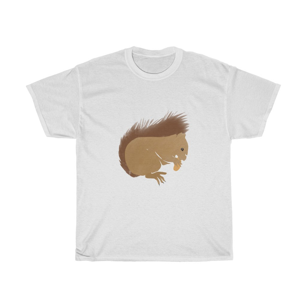Unisex Heavy Cotton Tee - Squirrel