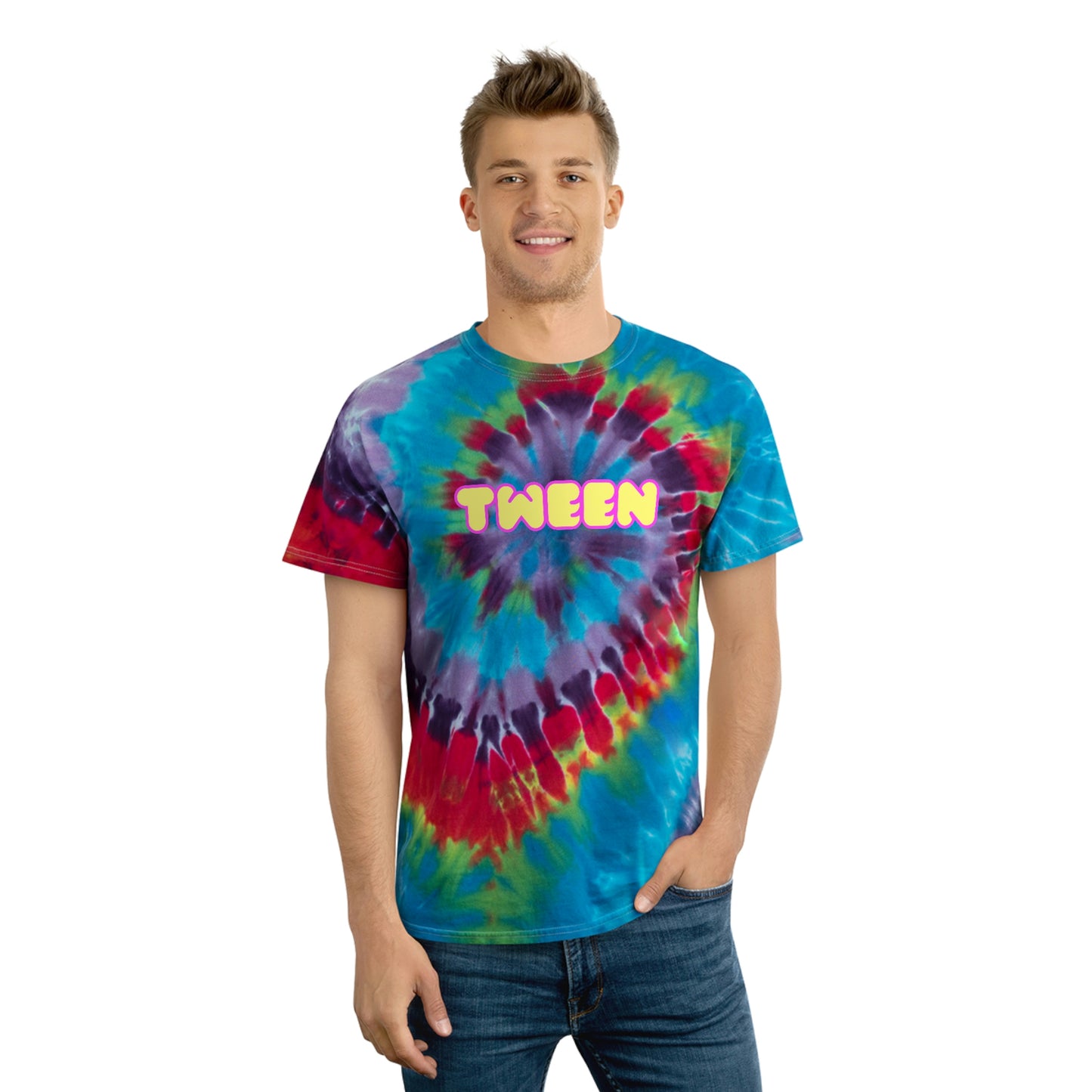 TWEEN Tie-Dye Tee, Spiral
