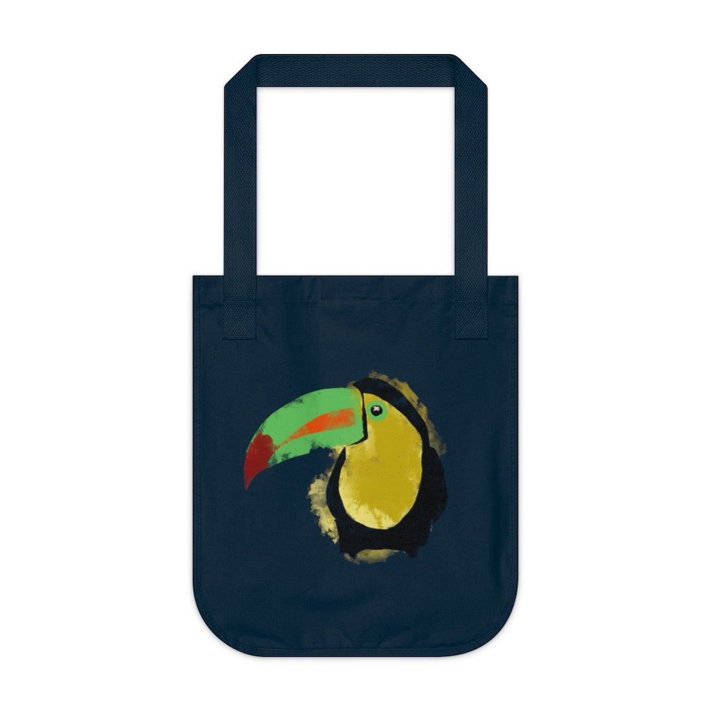 Toucan - Organic Canvas Tote Bag