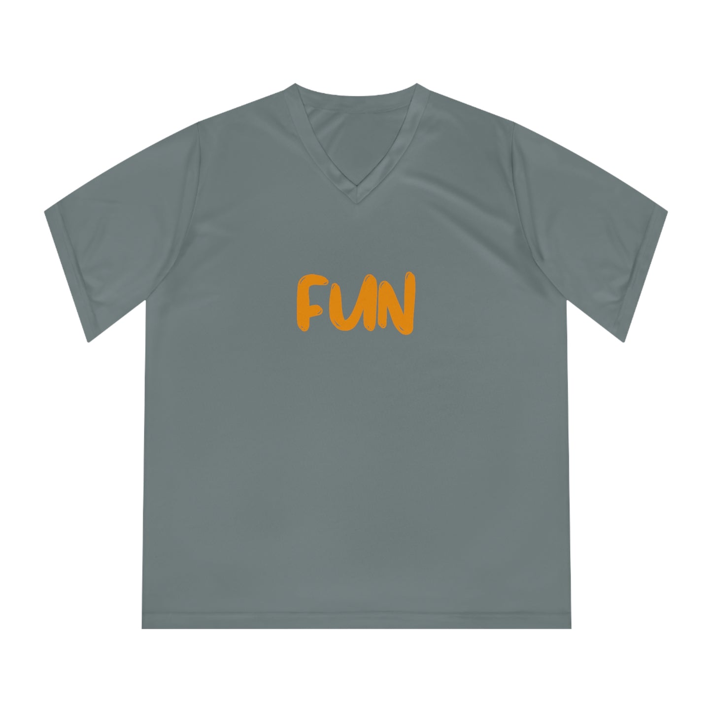 Women's Performance V-Neck T-Shirt - FUN
