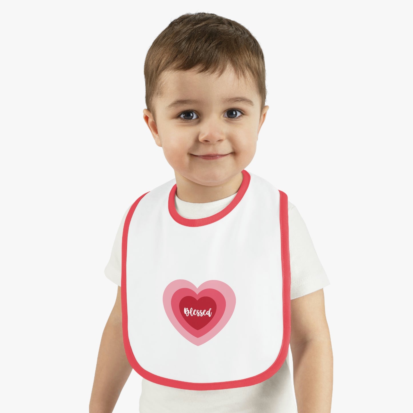 Baby Jersey Bib - Blessed Heart