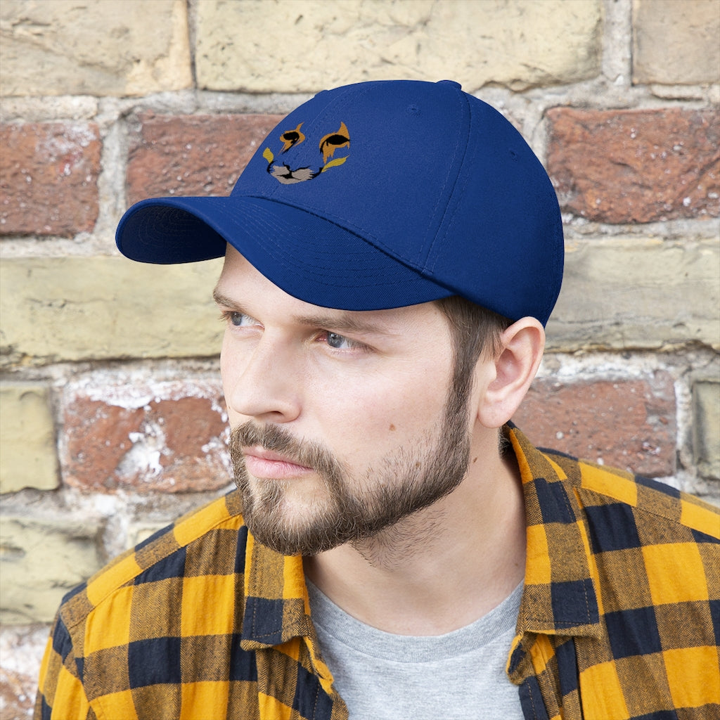 Unisex Twill Hat - Cat Face