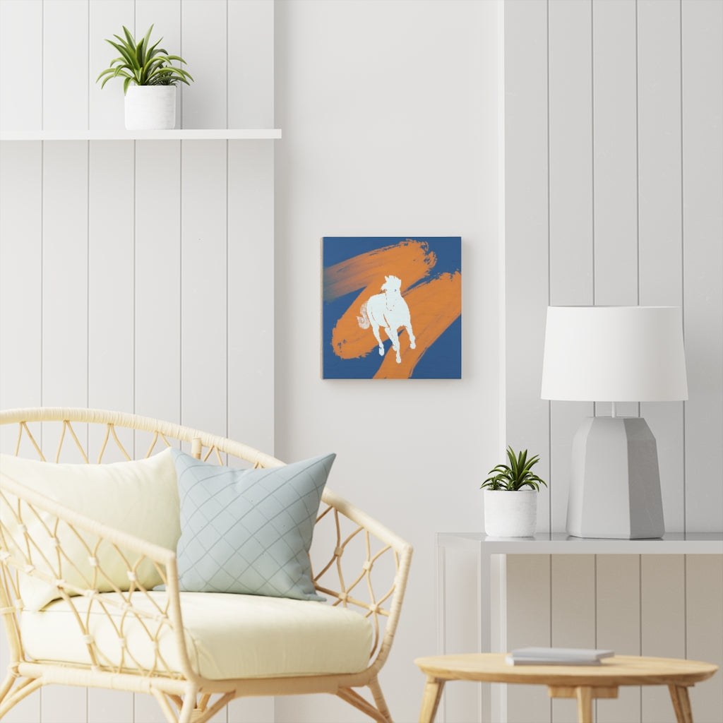 Wood Canvas - Horse