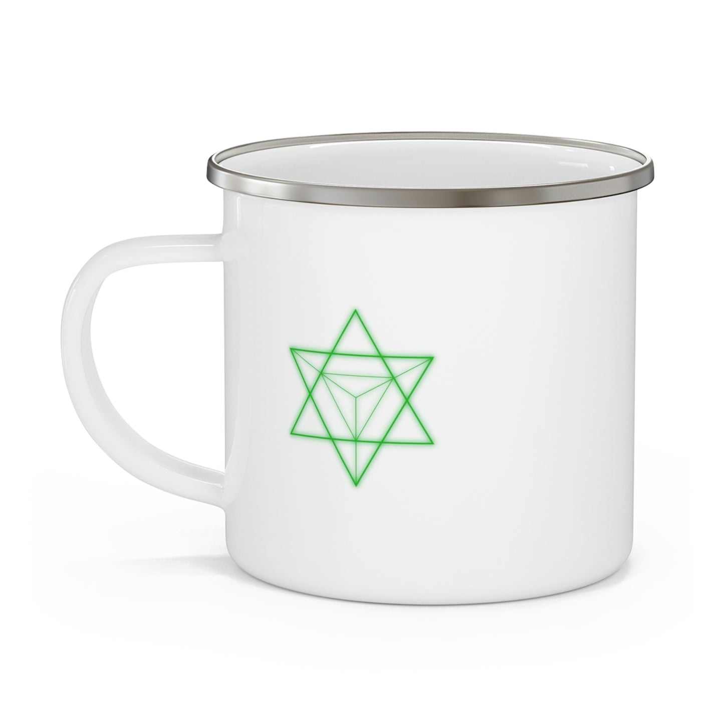 Enamel Camping Mug - Sacred Geometry