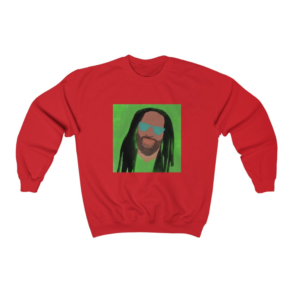 Face Image - Unisex Heavy Blend™ Crewneck Sweatshirt