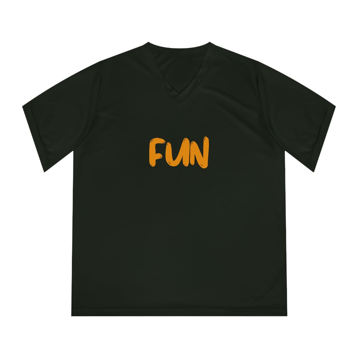 Women's Performance V-Neck T-Shirt - FUN