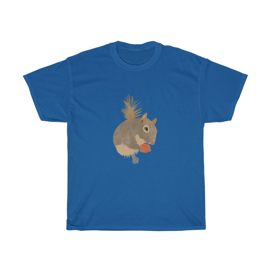 Squirrel Print - Unisex Heavy Cotton Tee