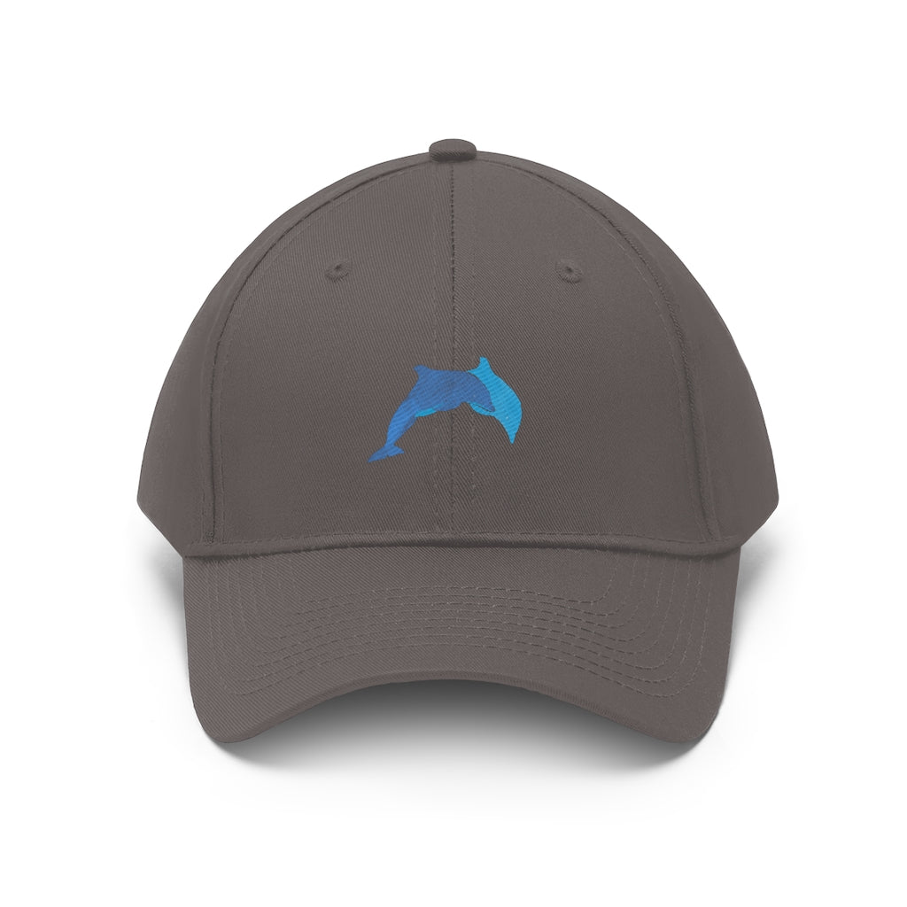 Unisex Twill Hat - Dolphins