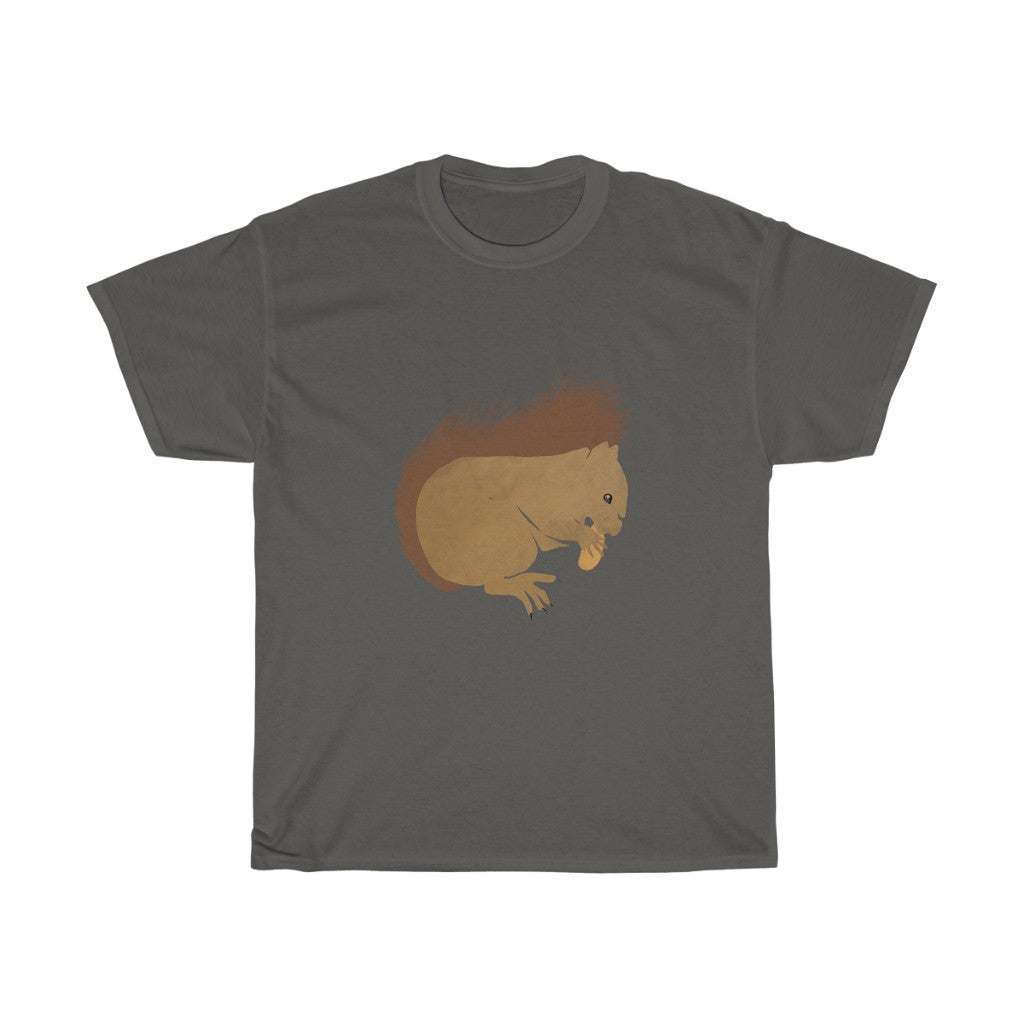Unisex Heavy Cotton Tee - Squirrel