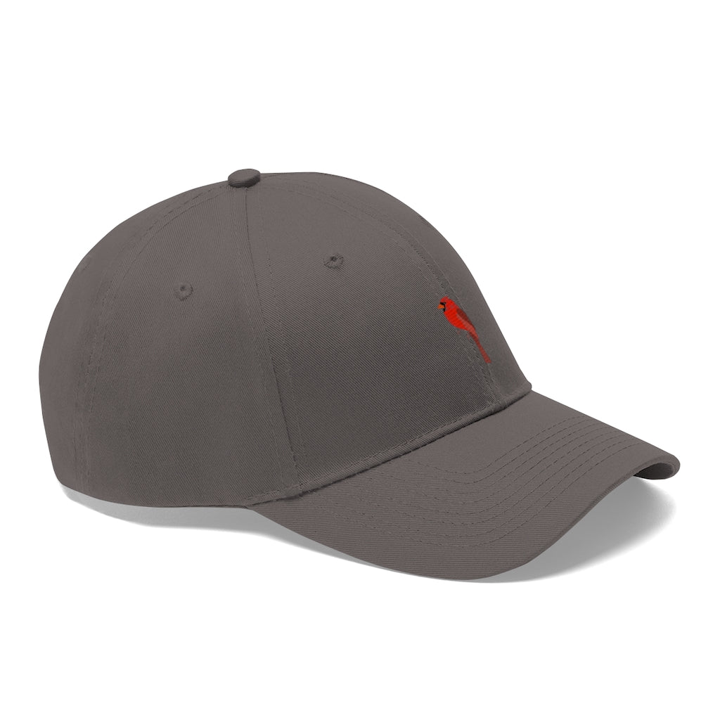Unisex Twill Hat - Cardinal