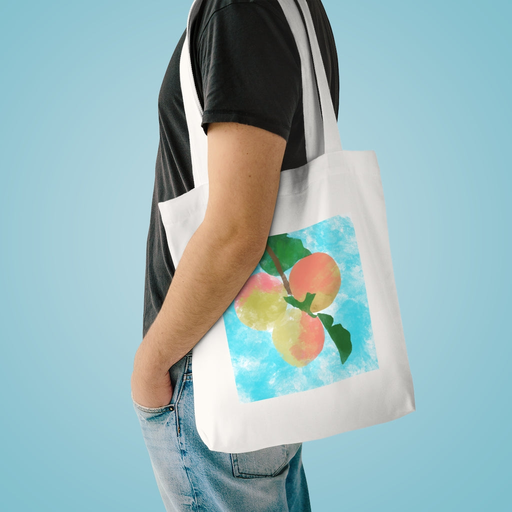 Peaches - Cotton Tote Bag