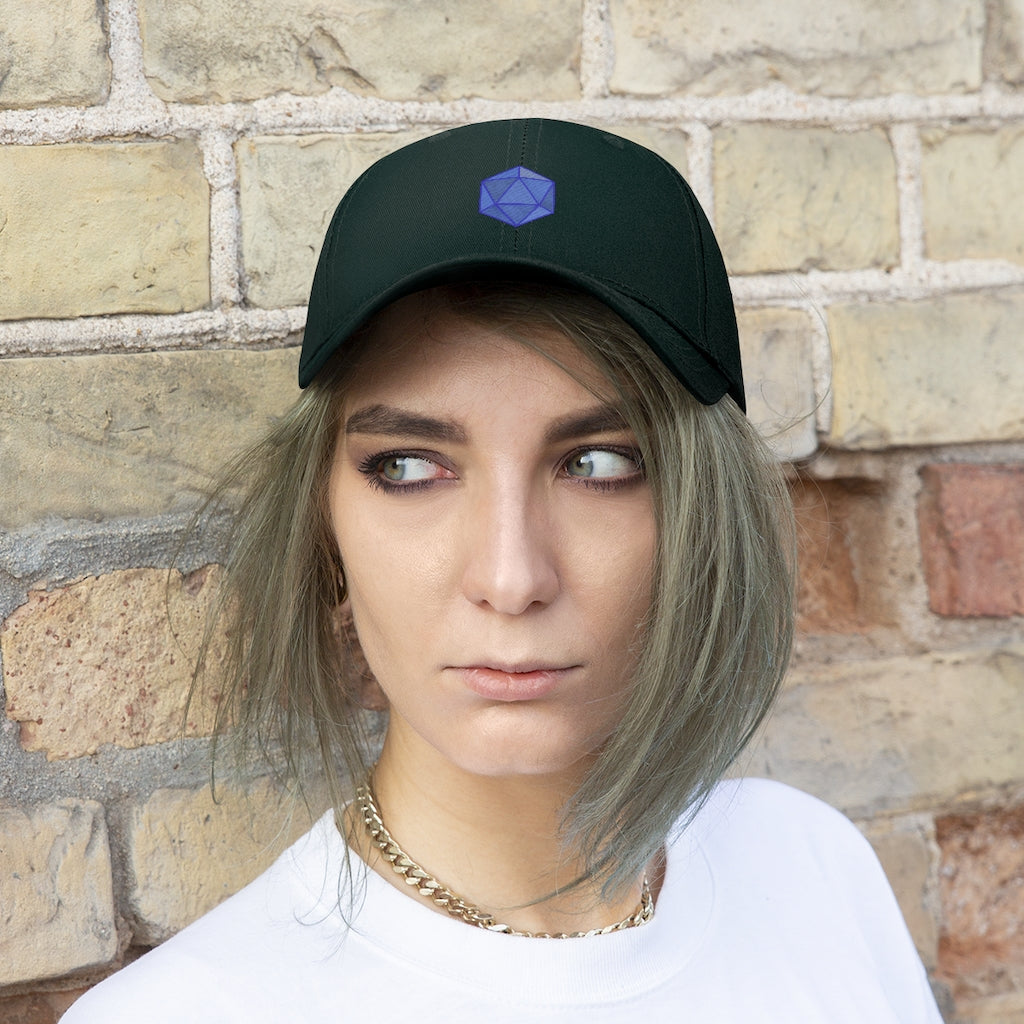 Unisex Twill Hat - Icosahedron