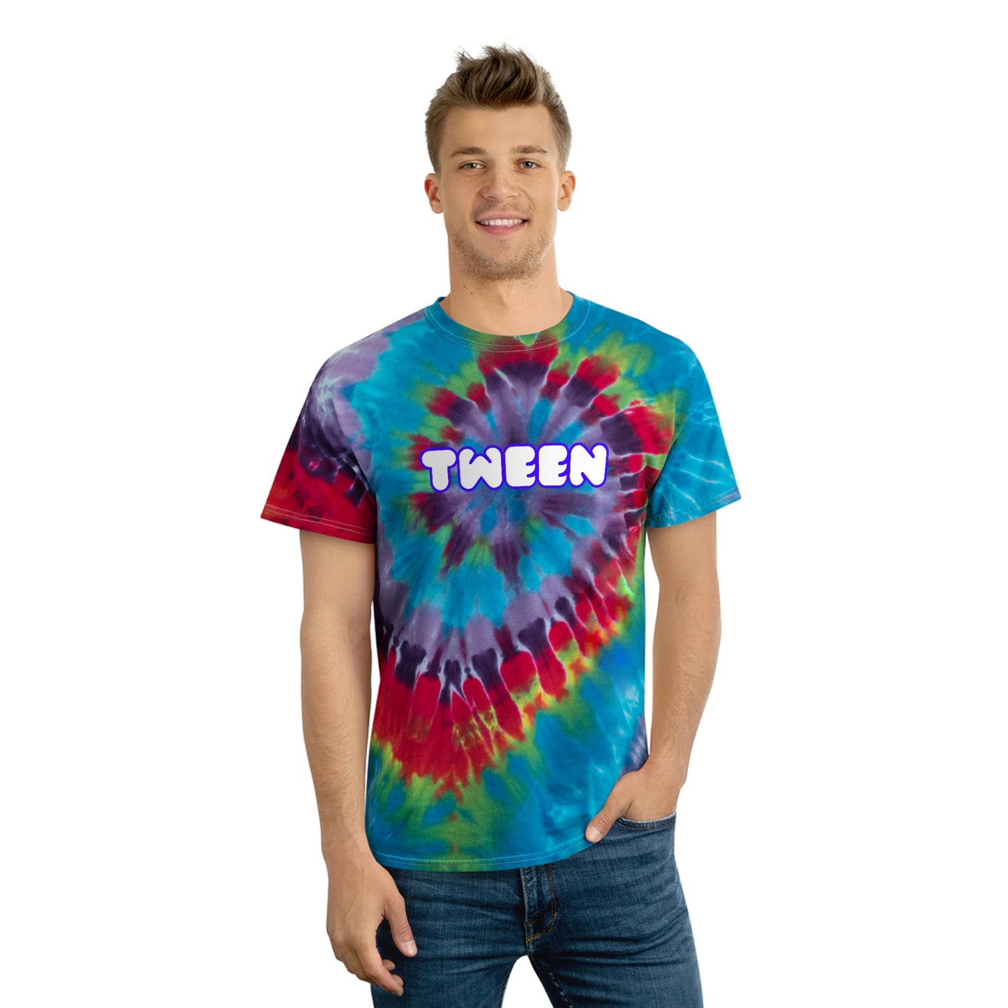 TWEEN Tie-Dye Tee, Spiral