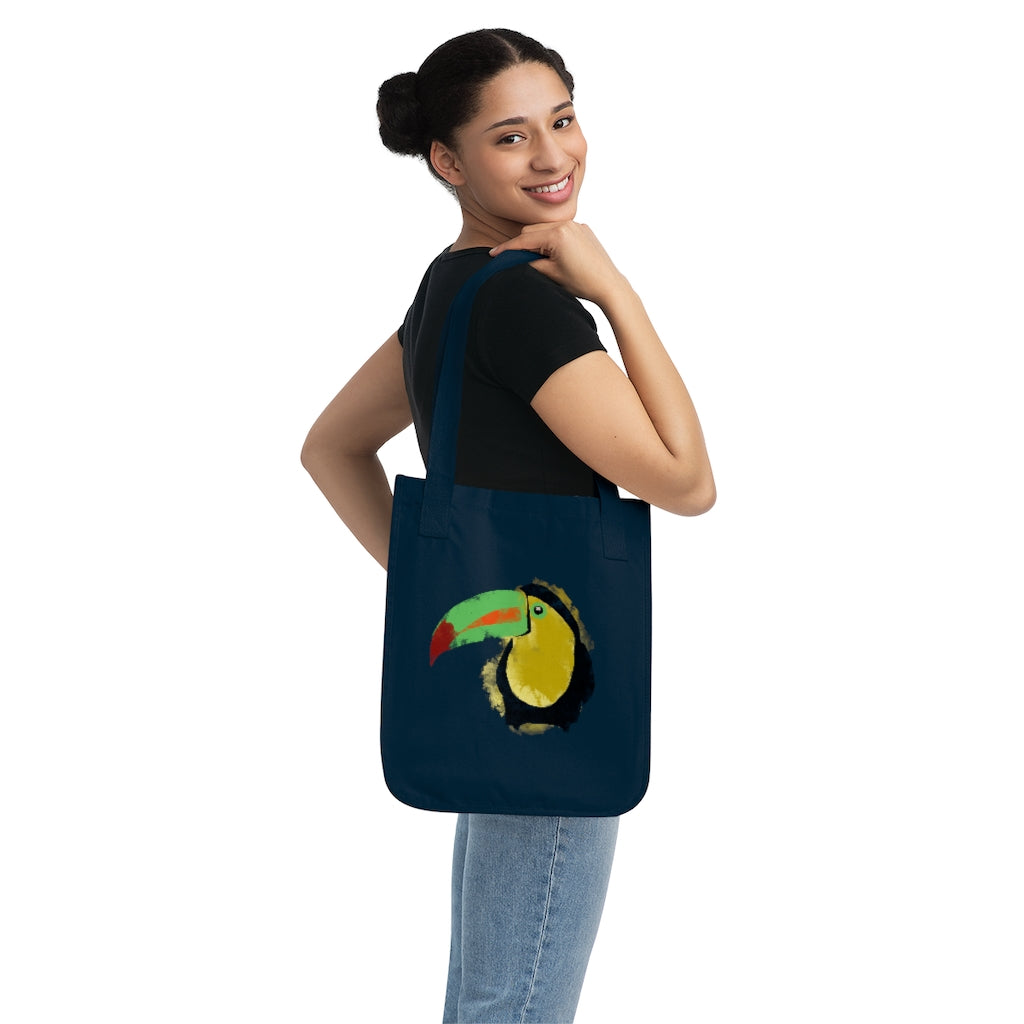 Toucan - Organic Canvas Tote Bag
