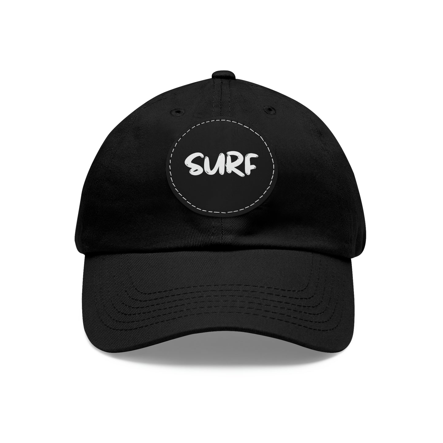SURF - Dad Hat with Round Leather Patch