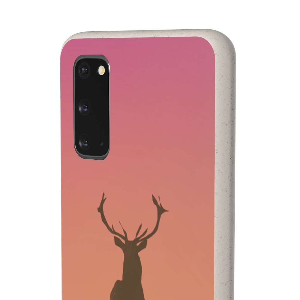 Biodegradable Case - Deer Silhouette