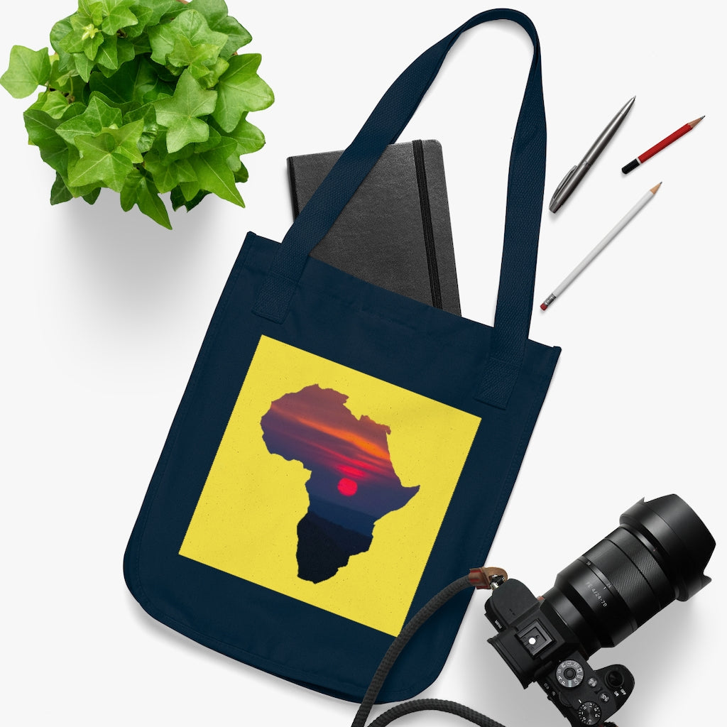 Organic Canvas Tote Bag - Africa