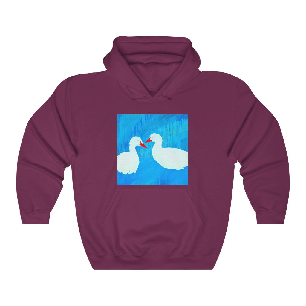 Duck Design - Unisex Heavy Blend™ Hooded Sweatshirt