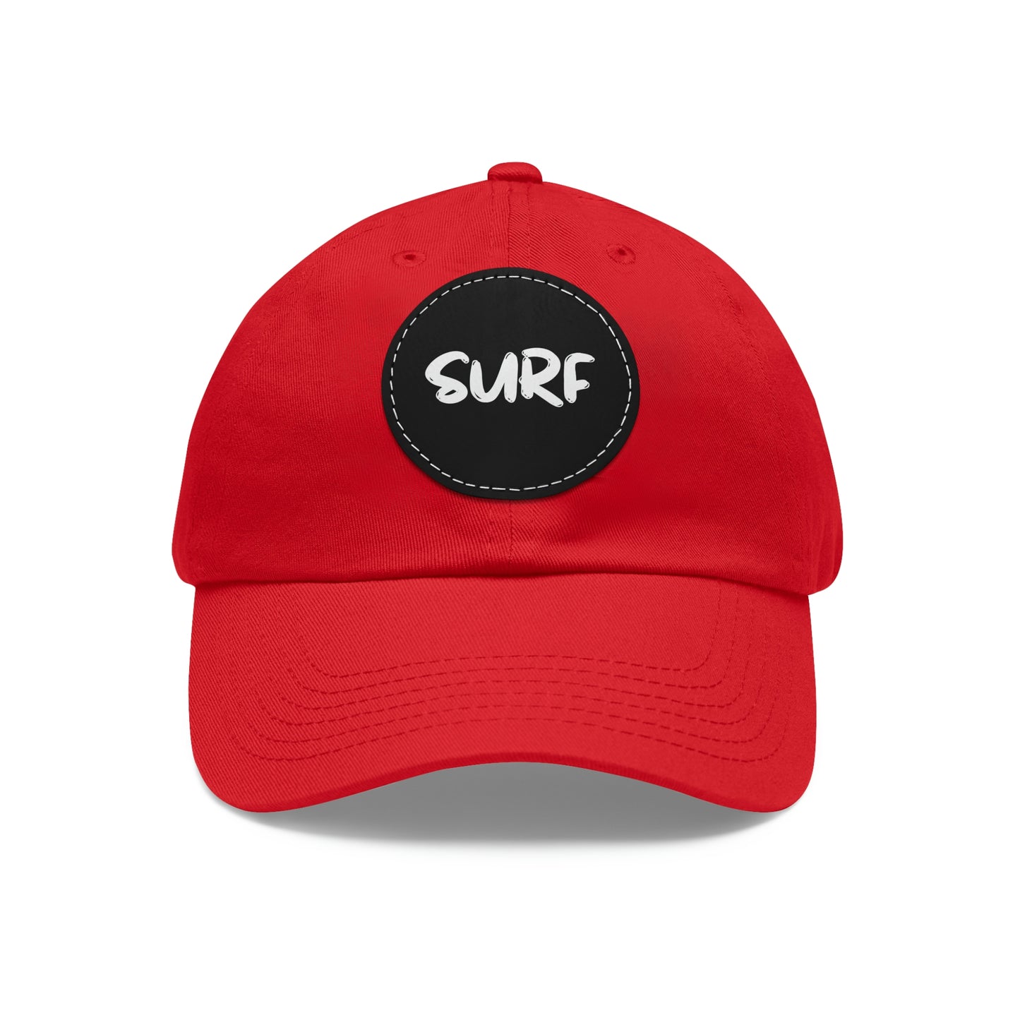 SURF - Dad Hat with Round Leather Patch