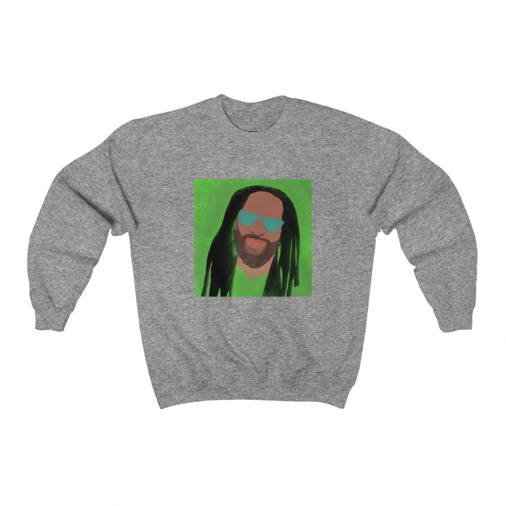 Face Image - Unisex Heavy Blend™ Crewneck Sweatshirt