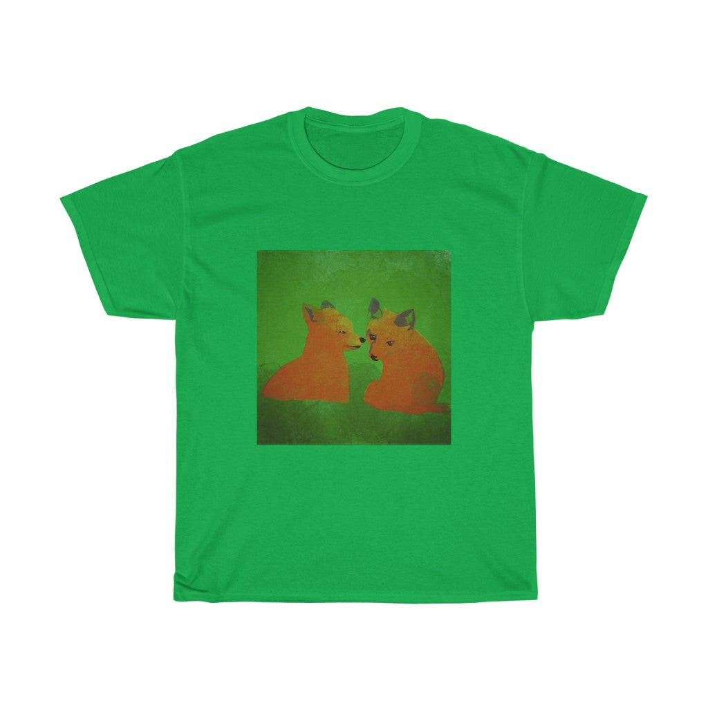 Foxes - Unisex Heavy Cotton Tee