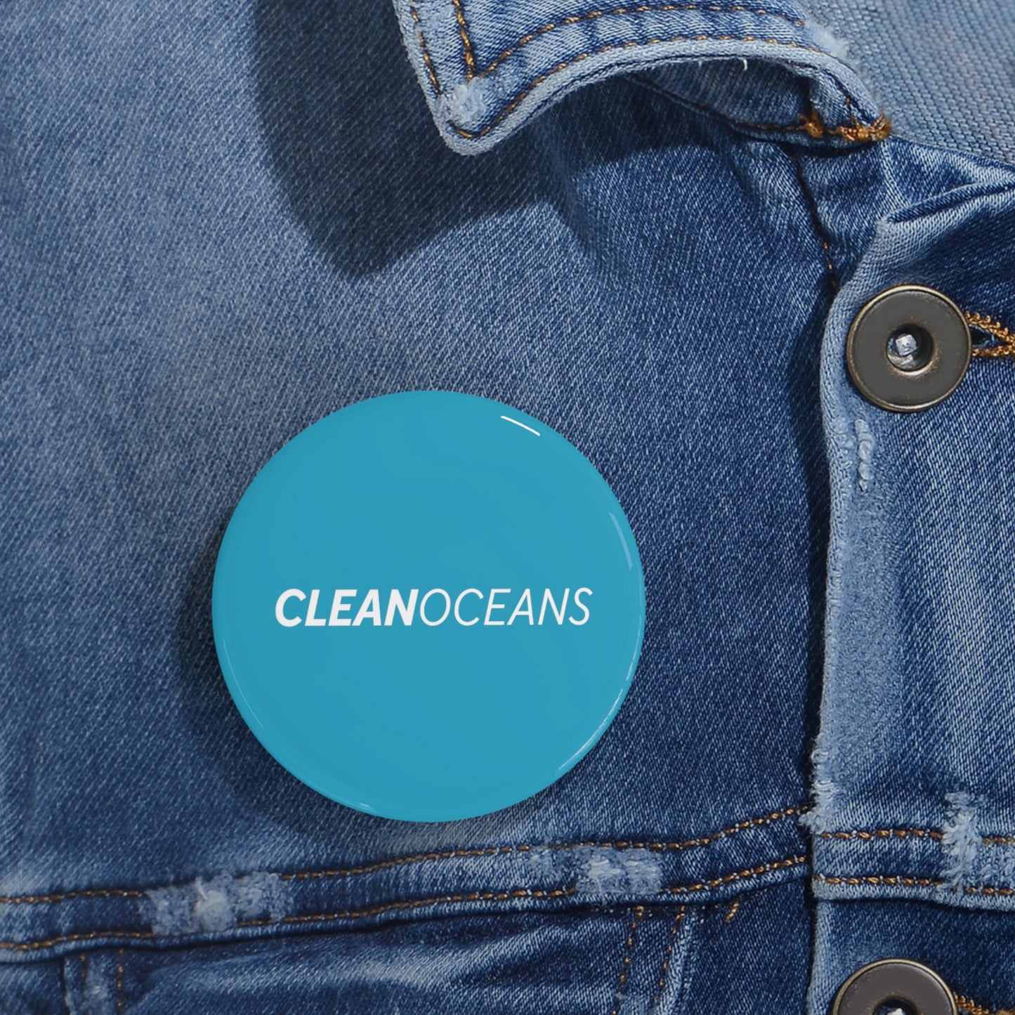 CleanOceans - Round Pins