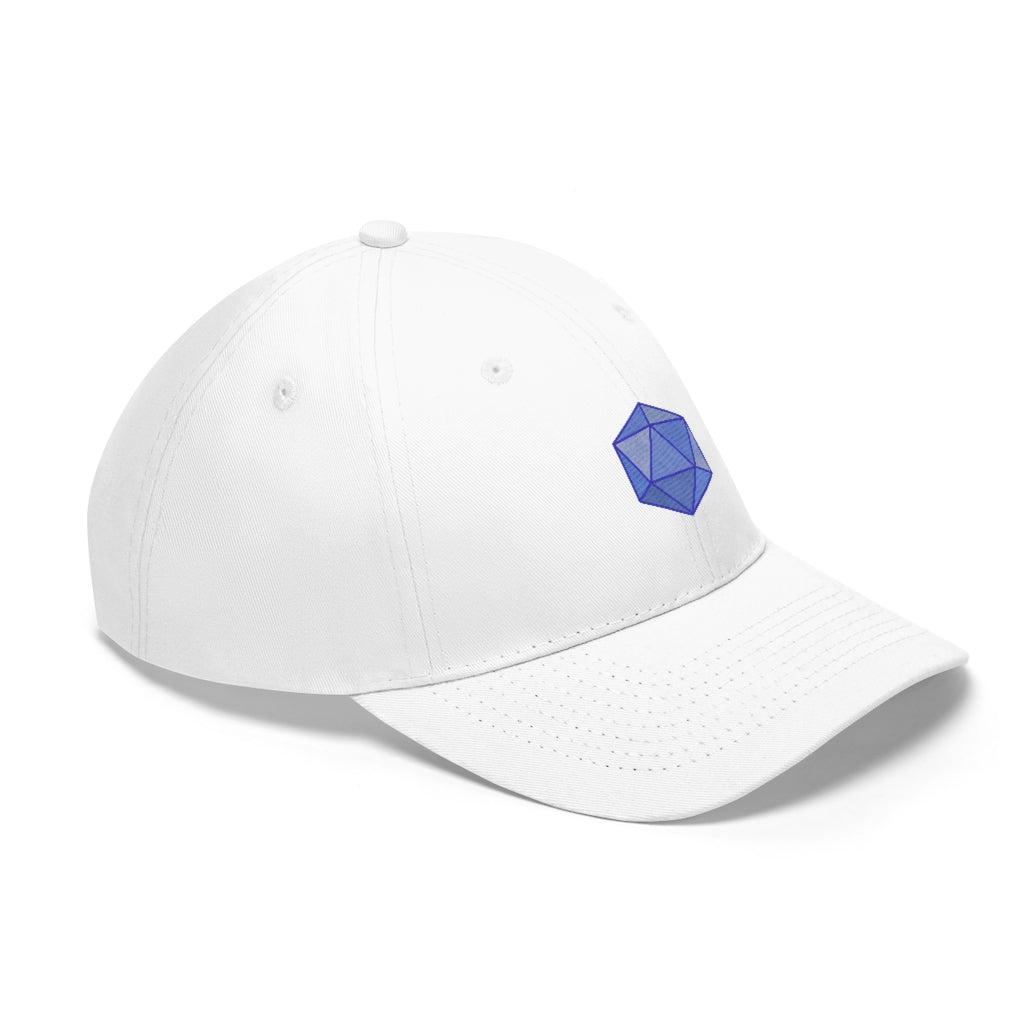 Unisex Twill Hat - Icosahedron