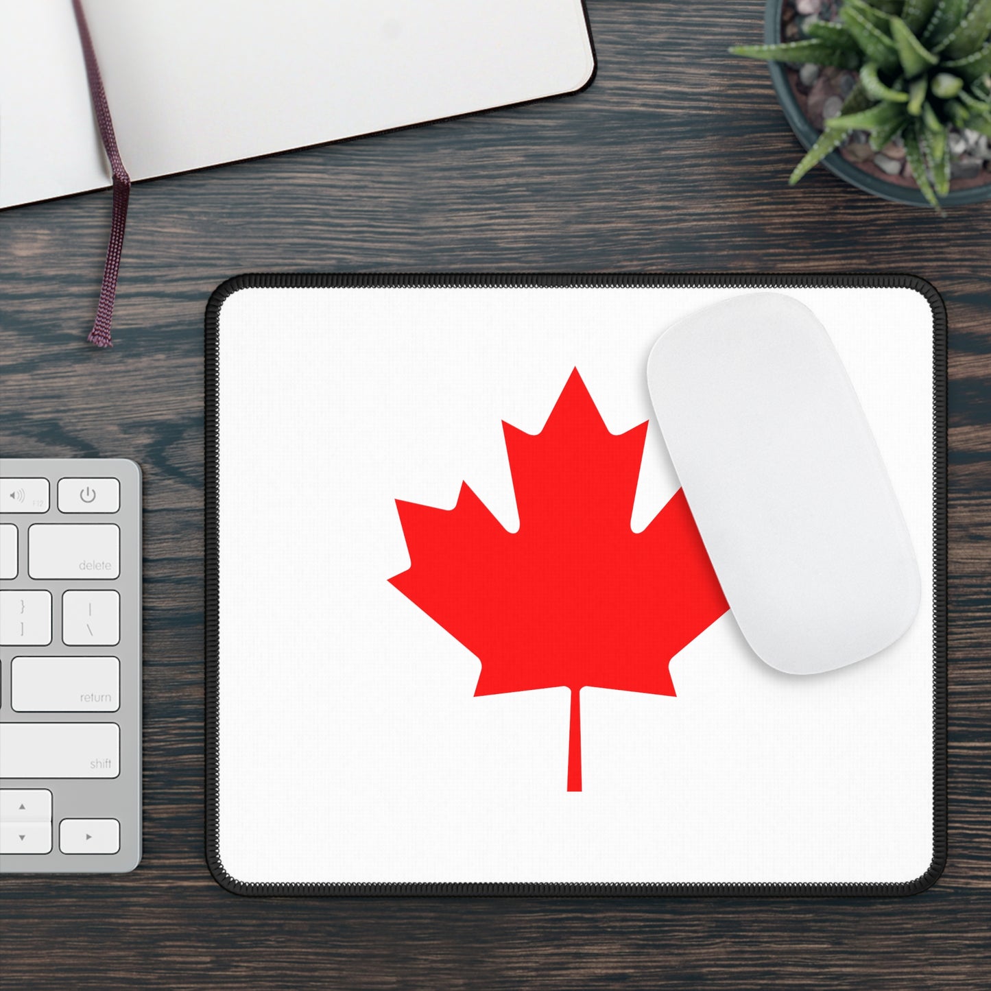 Gaming Mouse Pad, Canadian Maple Leaf