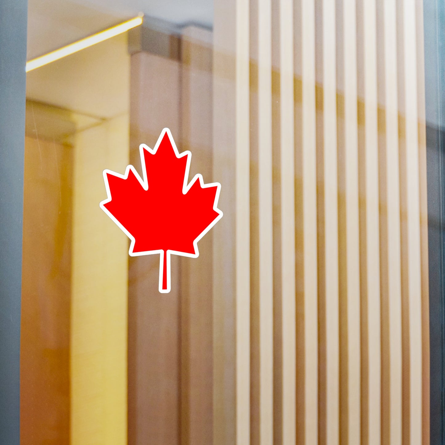 Canadian Maple Leaf, Kiss-Cut Vinyl Decals