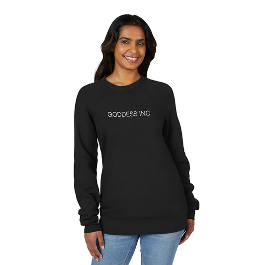 GODDESS INC Sponge Fleece Raglan Sweatshirt