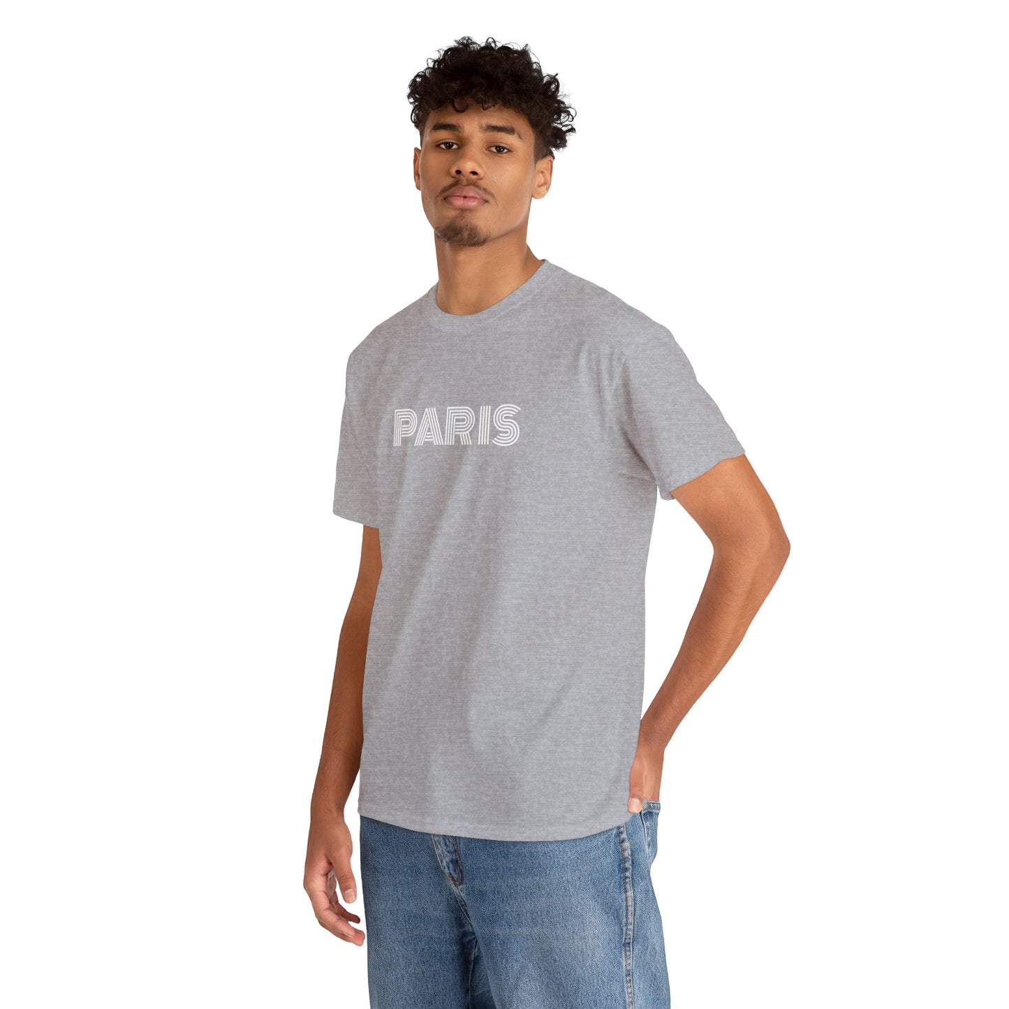 PARIS Unisex Heavy Cotton Tee