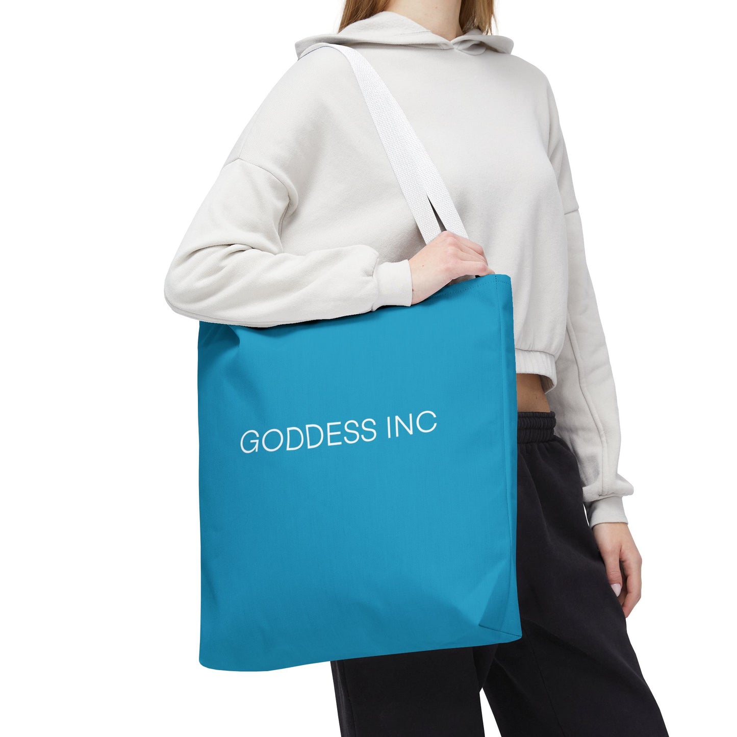 GODDESS INC Tote Bag, Blue
