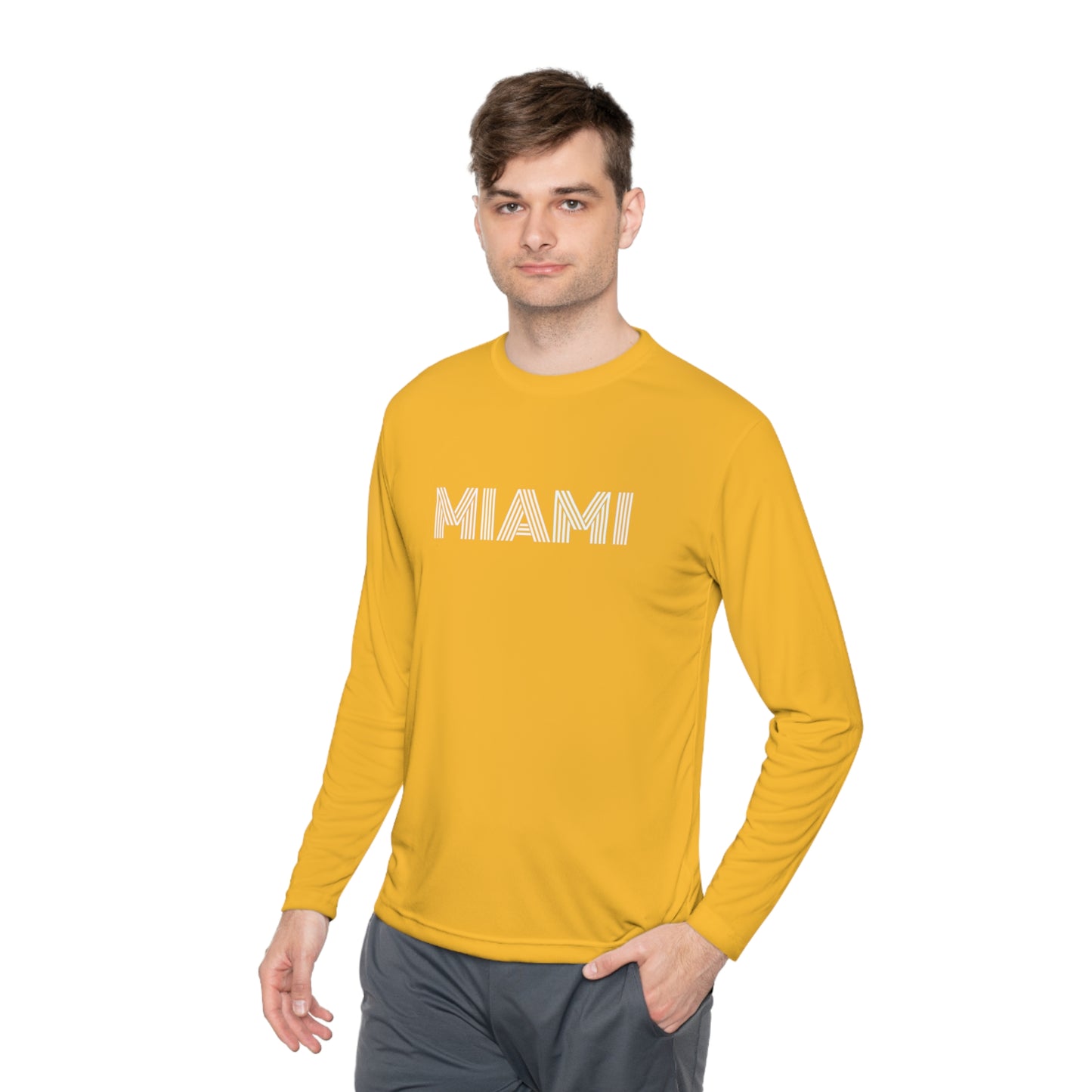 MIAMI Unisex Lightweight Long Sleeve Tee