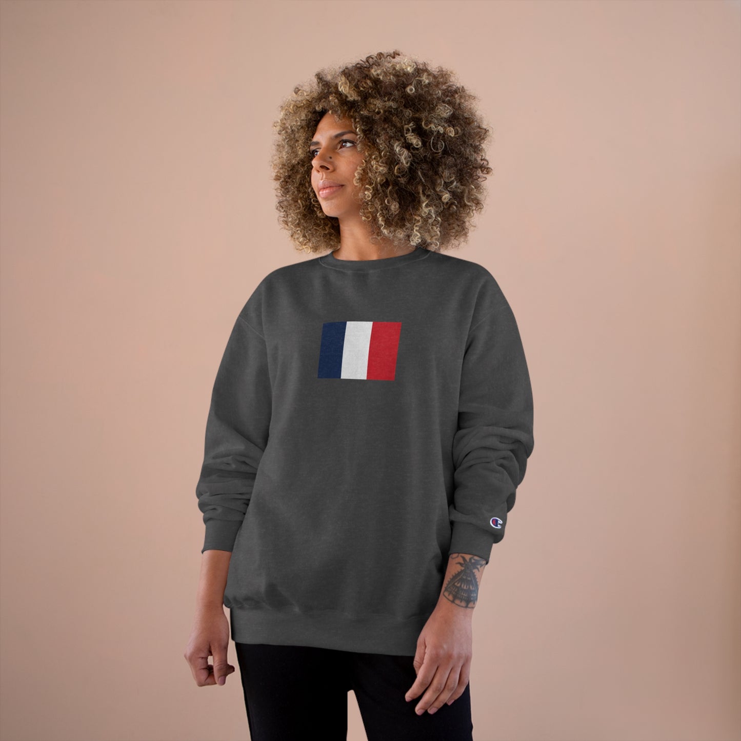 Champion Sweatshirt, French Flag