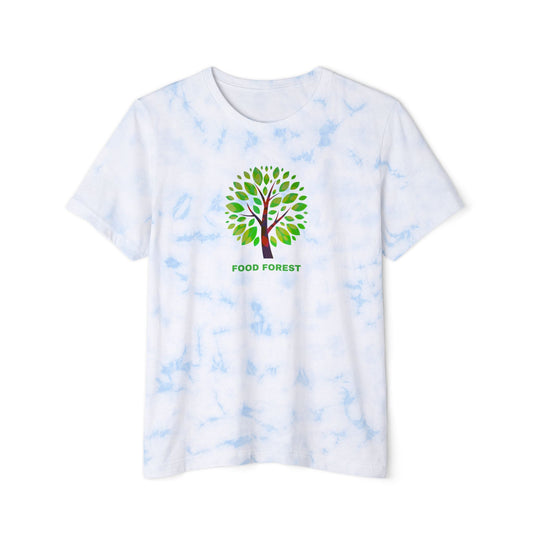 FOOD FOREST Unisex FWD Fashion Tie-Dyed T-Shirt