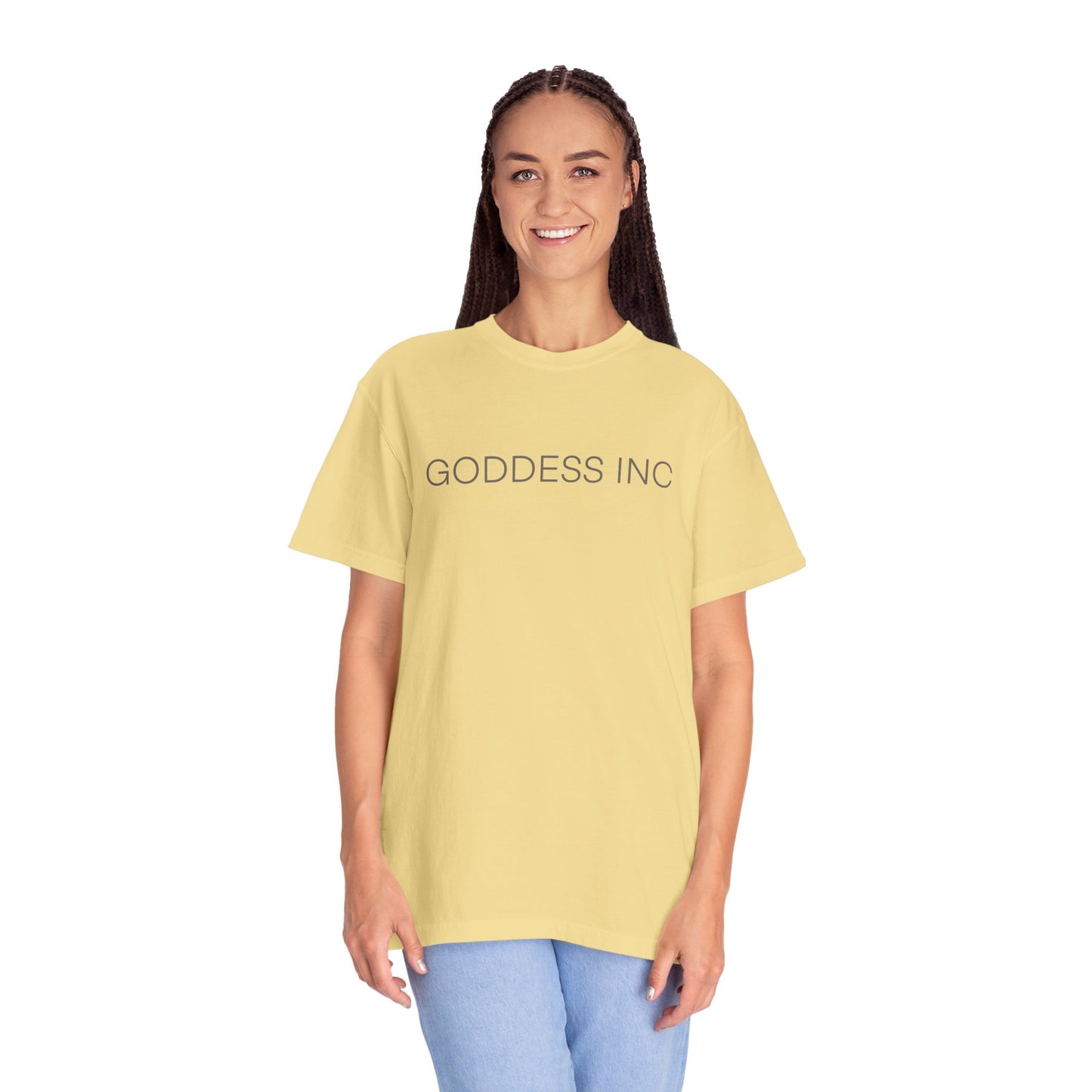 GODDESS INC Garment-Dyed T-shirt