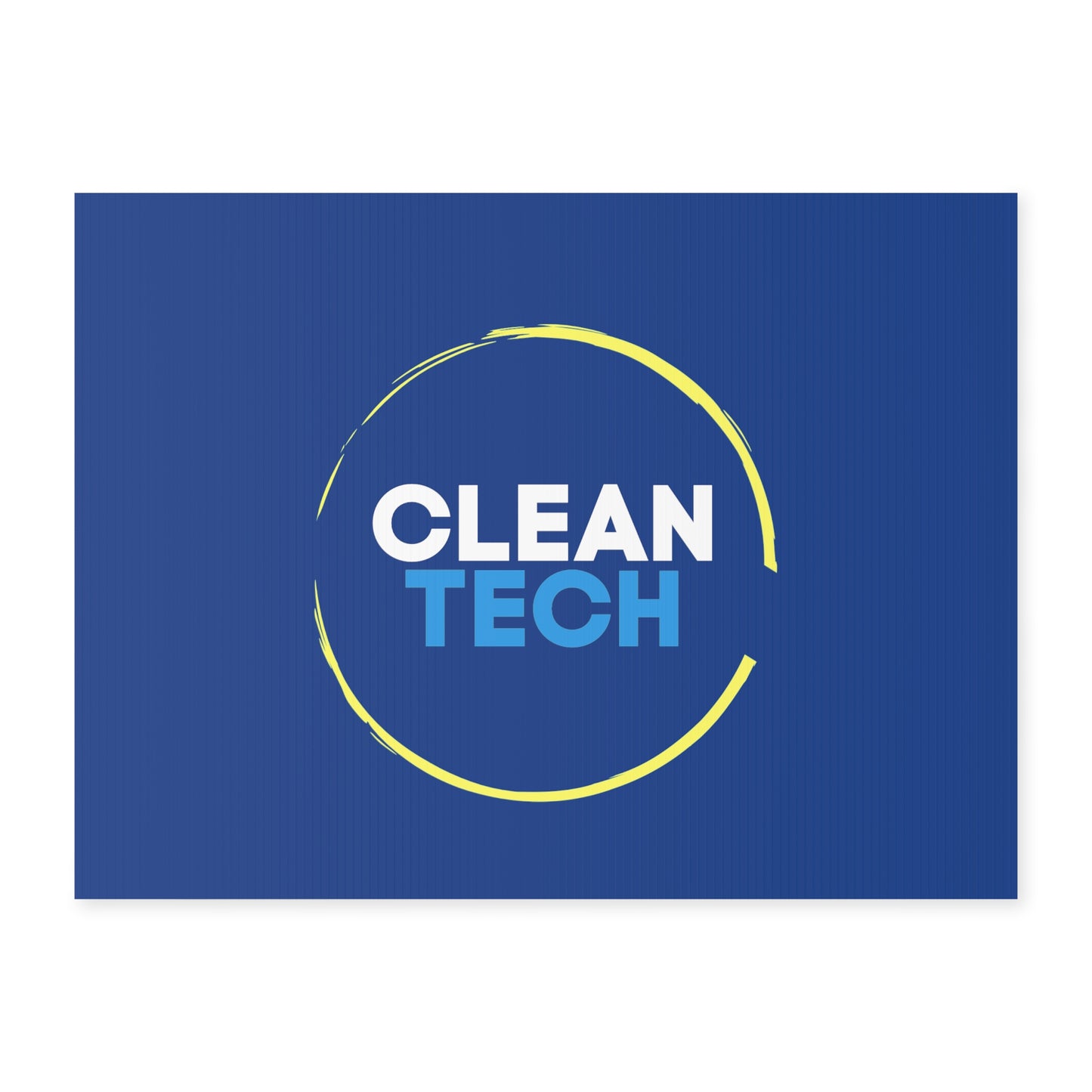 CLEANTECH Yard Sign