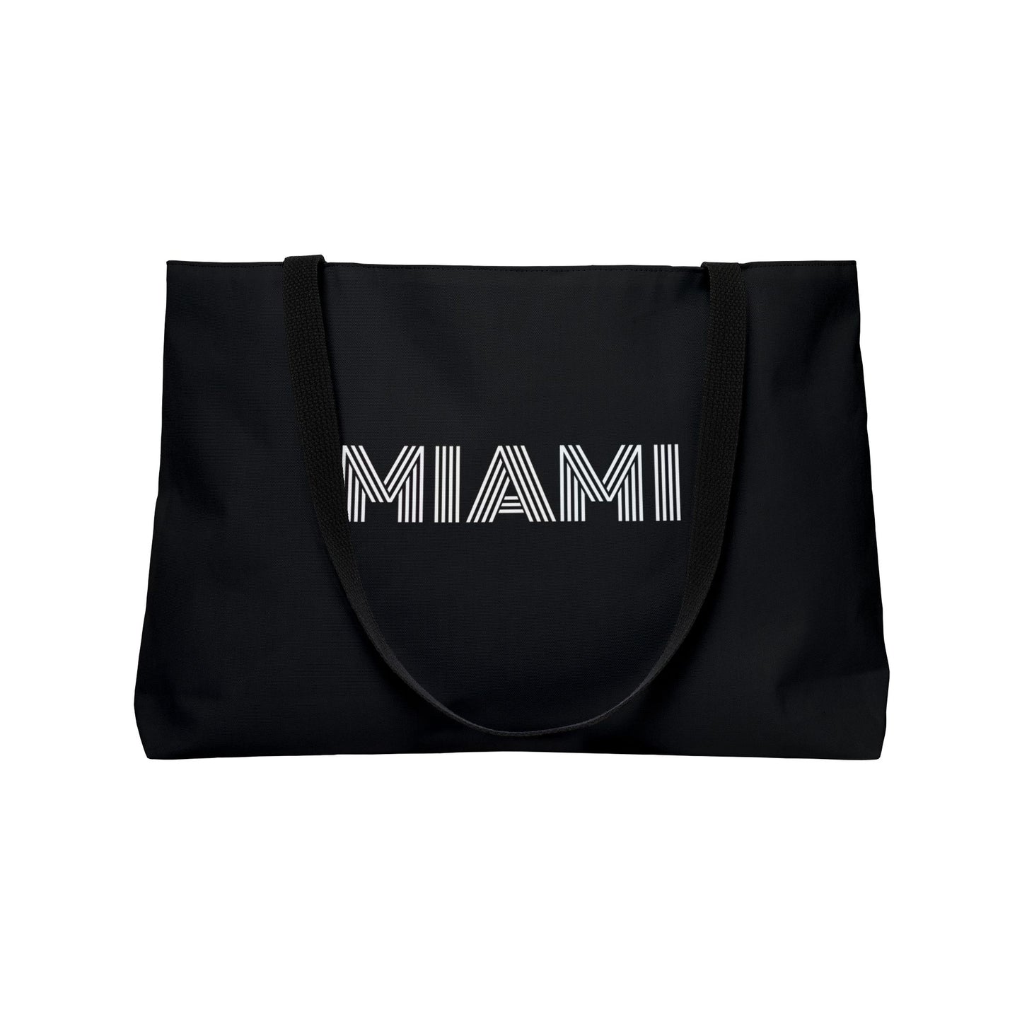 MIAMI Weekender Tote Bag, Black