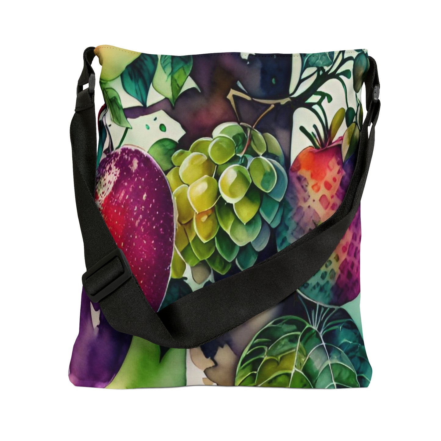 Adjustable Tote Bag, Fruit Pattern